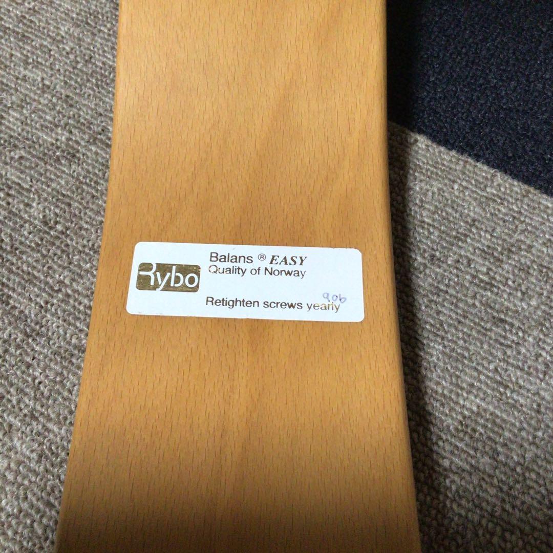 こ*ん様 水色　Rybo リボ社 バランスチェアイージー　取扱説明書付き　通販生