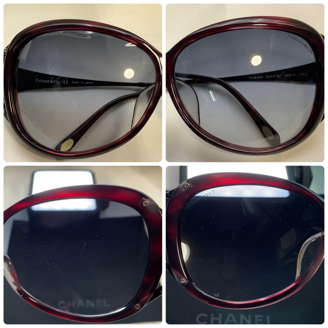 ティファニー　サングラス　TF4035B 8095/8F 日本製　良品