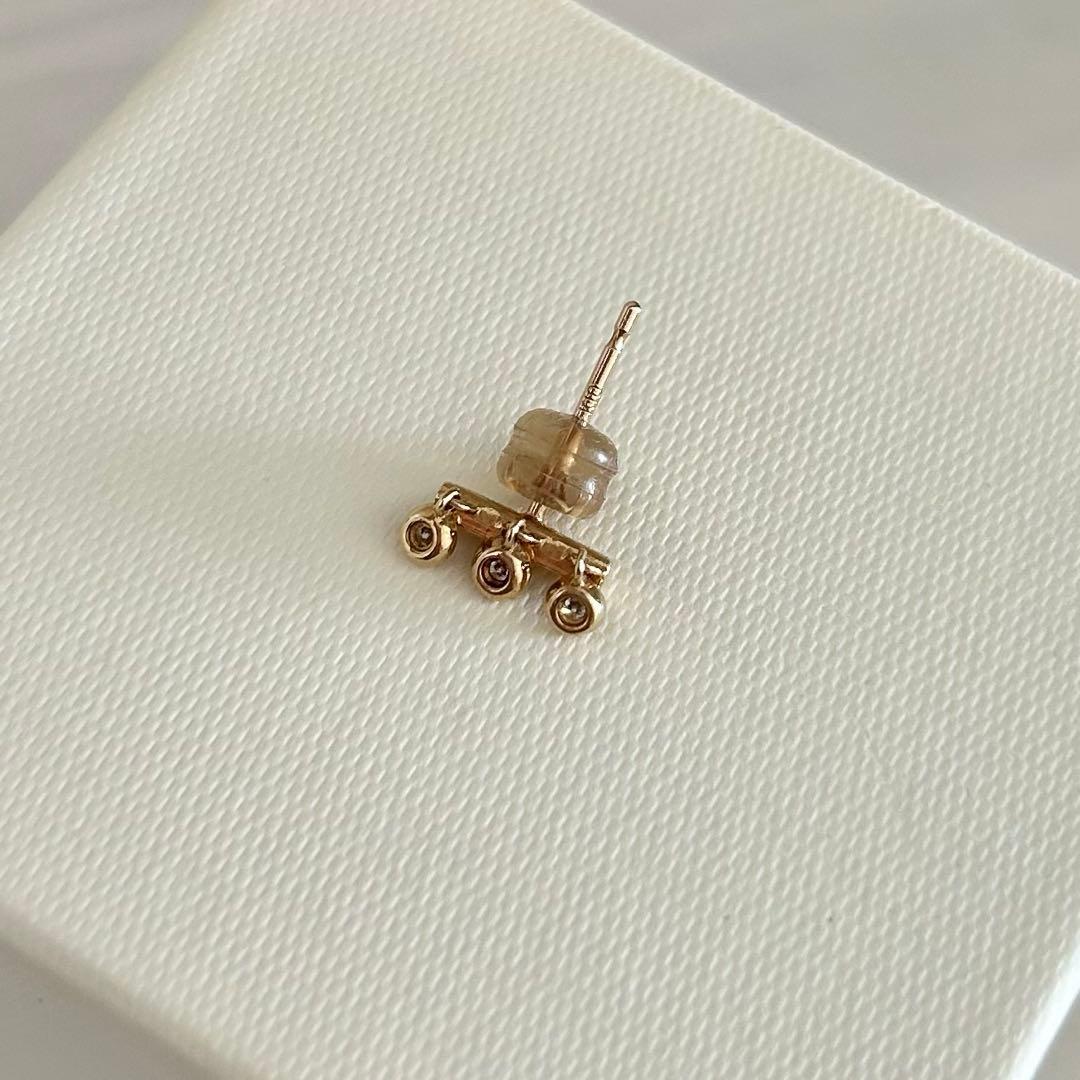 hirotaka ヒロタカ 3ダイヤモンドピアス