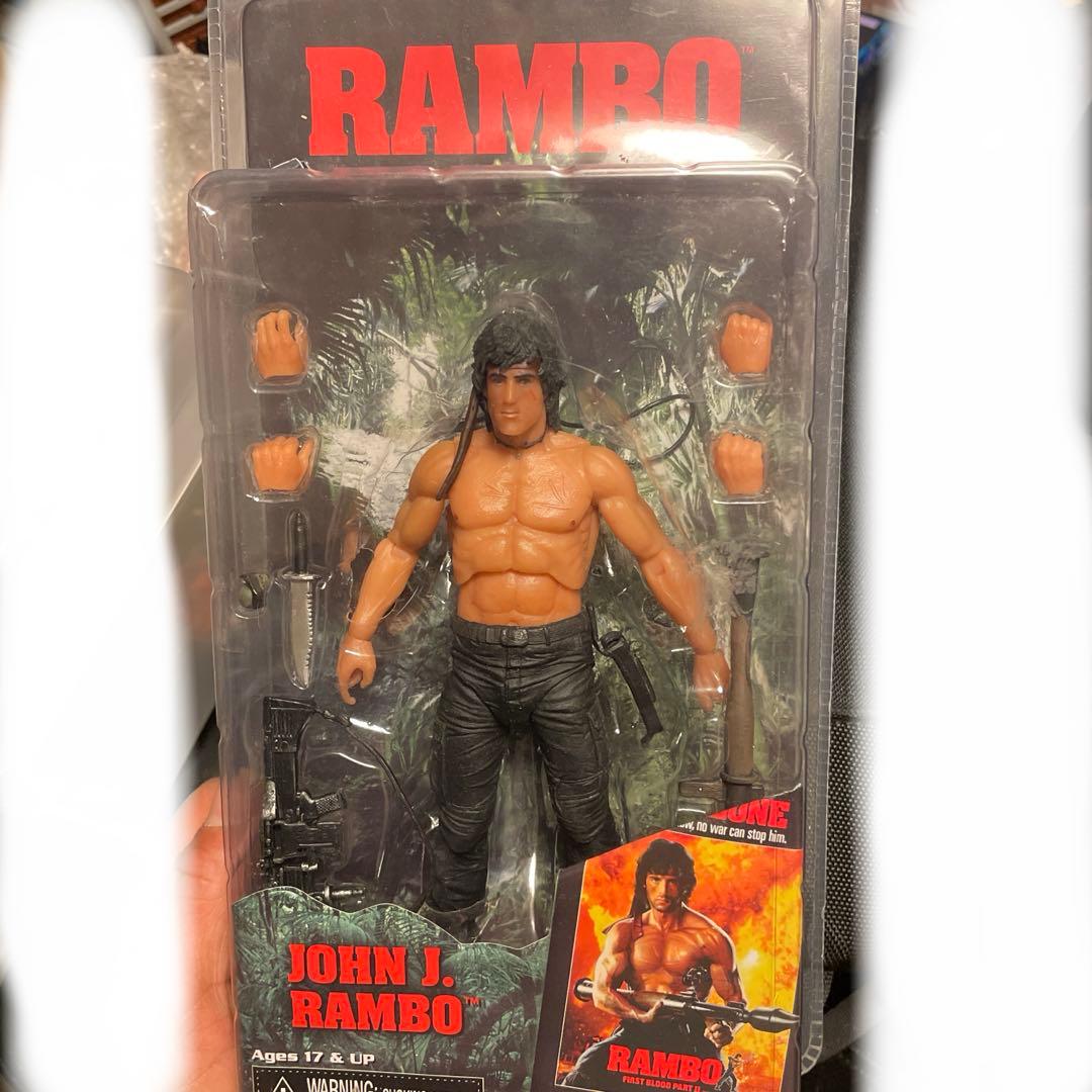 NECA ランボー 2フィギュア