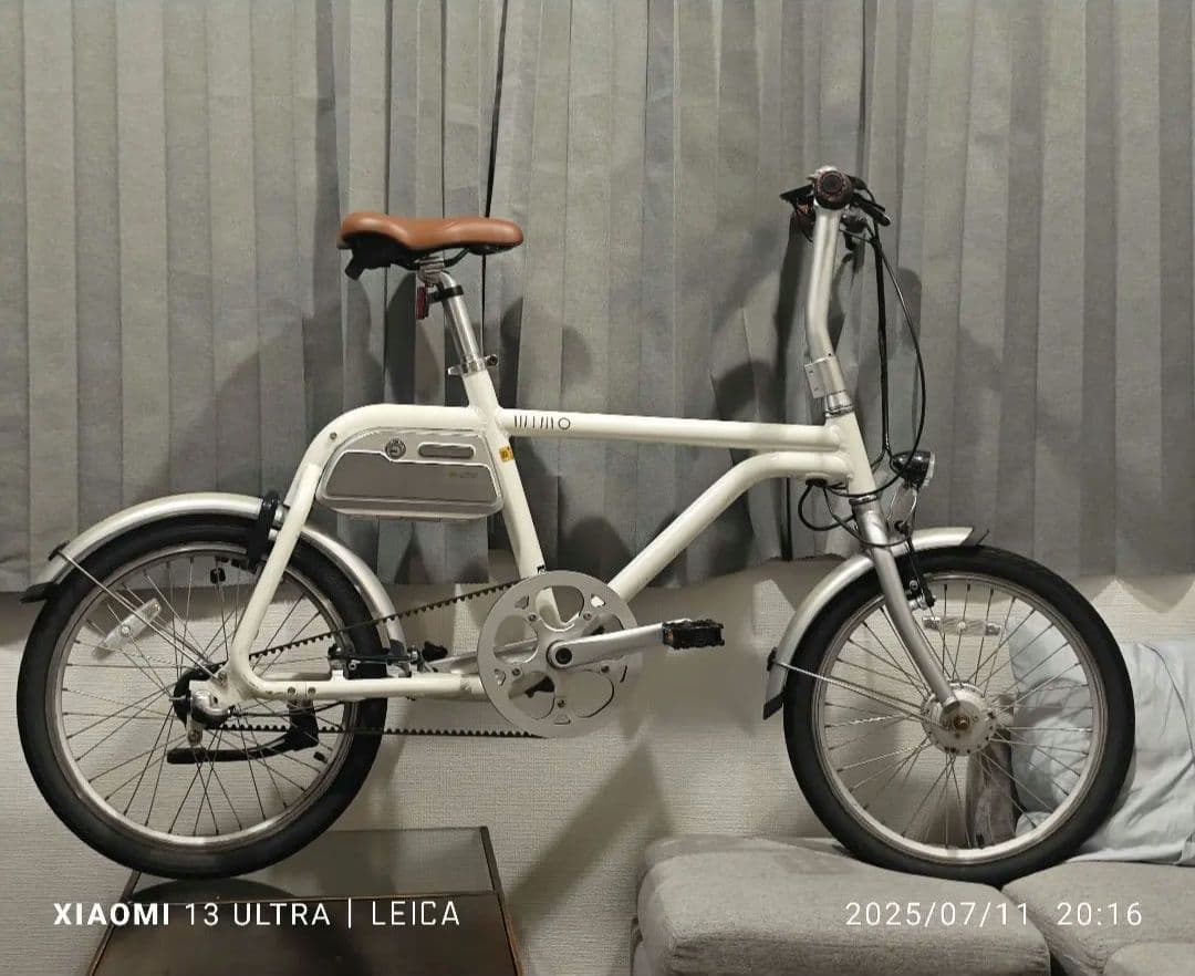 WIMO COOZY ベルト駆動 電動アシスト自転車