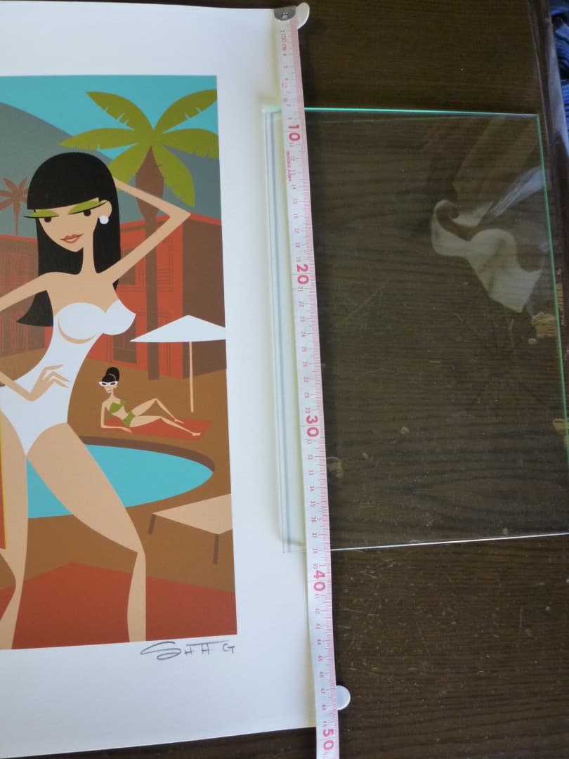 Shag シャグ シルクスクリーン　Riviera Retreat　サイン入り