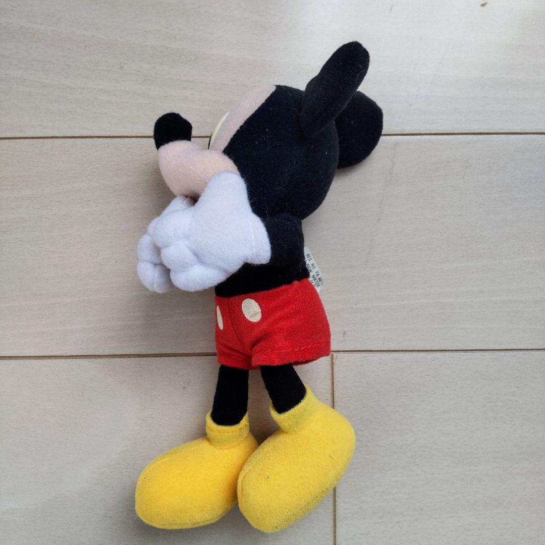 ミッキー ミニー ぬいぐるみバンド クリップ レア