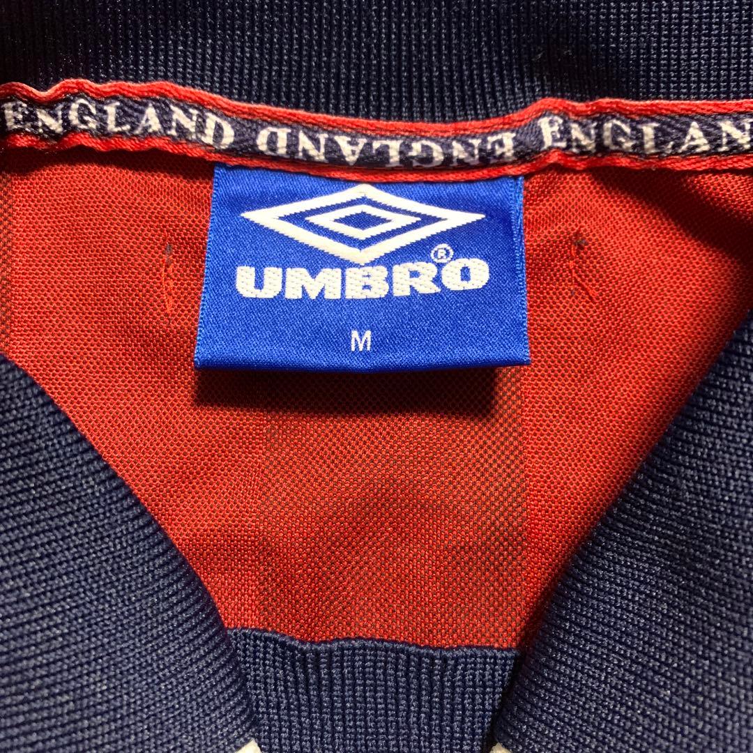 正規品 英国製  1998年 イングランド代表 アウェイ長袖 No.7 ベッカム