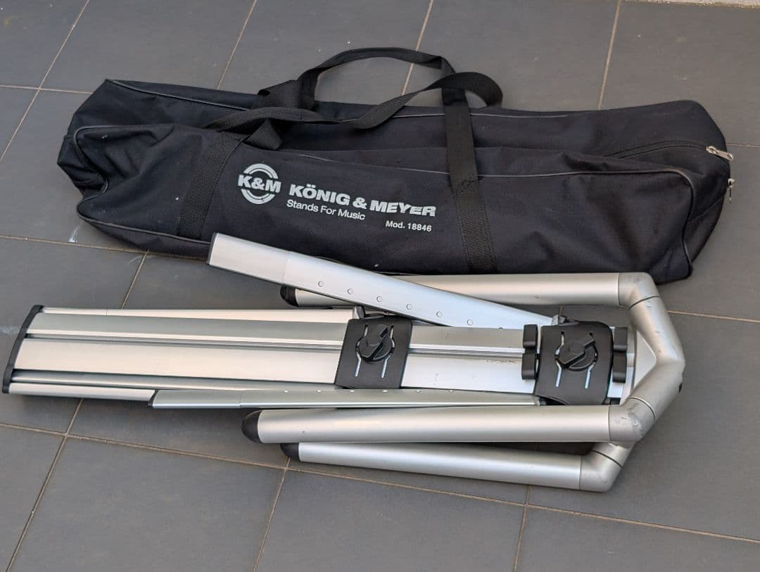 【美品USED】キーボードスタンド K&M baby spider pro