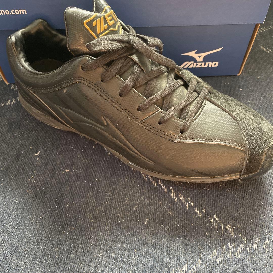 Mizuno 野球シューズ 25.5cm黒色 合成皮革