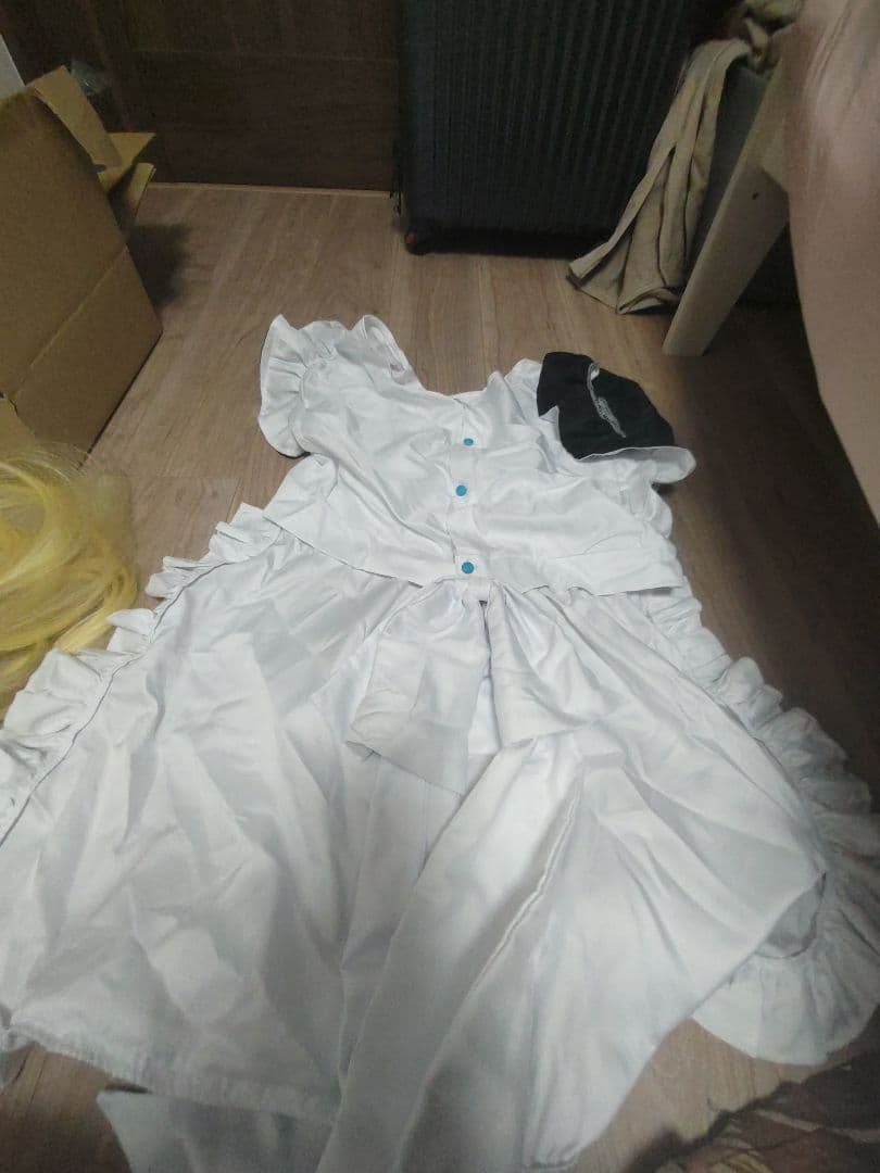 魔法少女にあこがれて コスプレ ネロアリス まほあこウィッグ、 パニエ付き