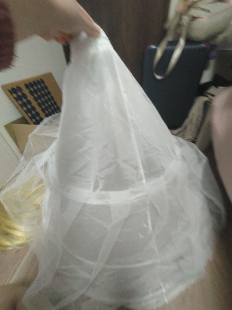 魔法少女にあこがれて コスプレ ネロアリス まほあこウィッグ、 パニエ付き