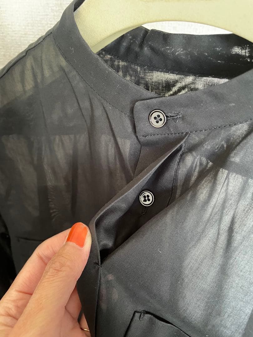 大幅値下げ。drawer ブラウス シースルー シャツ