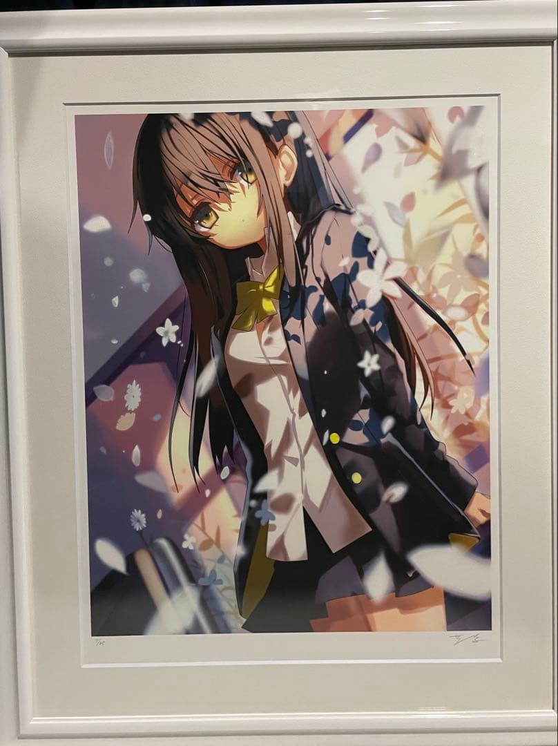 レイニーブロッサム　茨乃　アールビバン　版画7/35