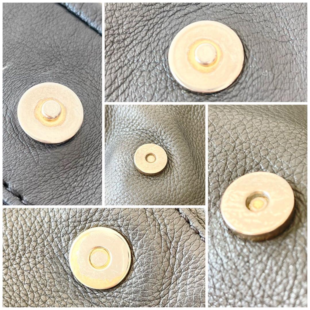 【極美品】MARC JACOBS 2way ハンドバッグ ナターシャ 黒