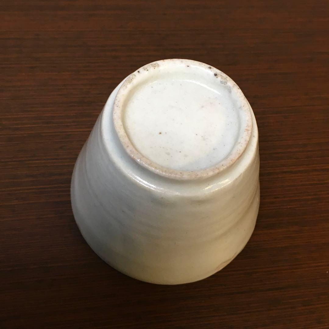 骨董　アンティーク　古伊万里　白磁　蕎麦猪口　酒器　初期　無傷　そば猪口