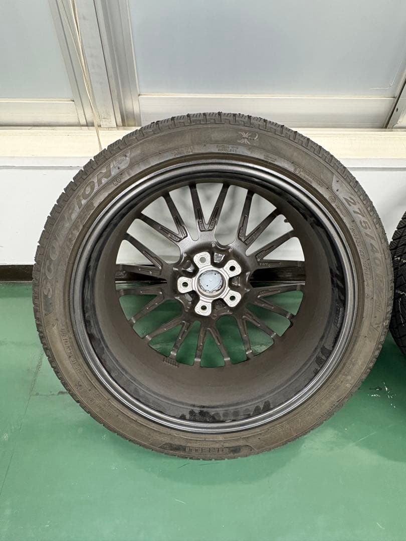 ゆっきーゆきゆきポルシェ9YAカイエン 21インチ純正RSスパイダー