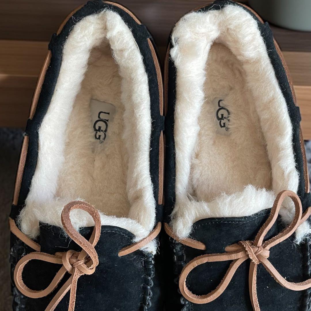 UGG アグ DAKOTA 5612BLK モカシン ブラック 26 美品