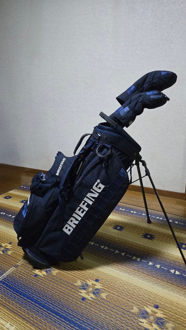 BRIEFING キャディバッグ ヘッドカバーセット