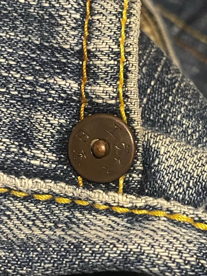 波乗小僧　EVISU PARIS デニムパンツ カモメステッチ 赤タグ