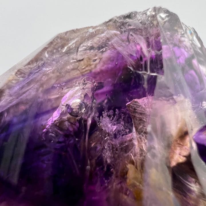 極上 水入り シャンガンアメジスト(ジンバブエ産) クリスタル 原石 鉱物標本