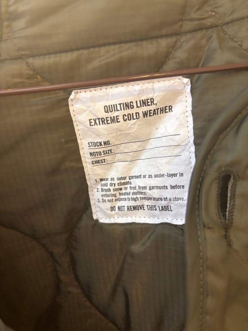 M-65 ライナーセットモッズコート/コート＆キルティングライナーセット