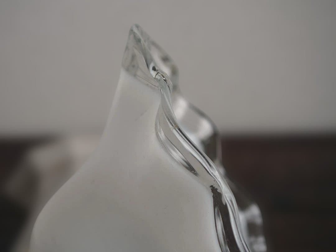 陶器アーム付ミルクガラスランプ パウダールーム アールデコデザイン/K311