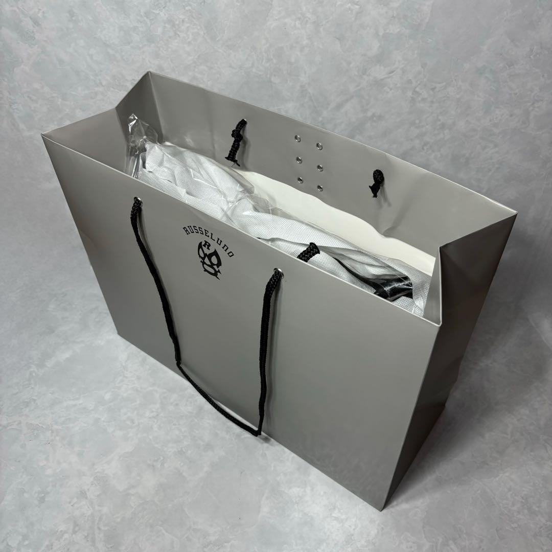 新品 ラッセルノ ゴルフ CLEAR CART BAG ラウンドバッグ ブラック