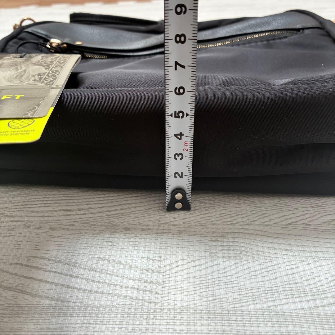 【新品】トラベロン Addison 盗難防止 ショルダーバッグ 黒 防犯RFID