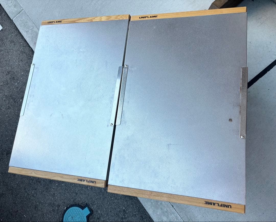 ユニフレーム 焚き火テーブル 2セット テーブル