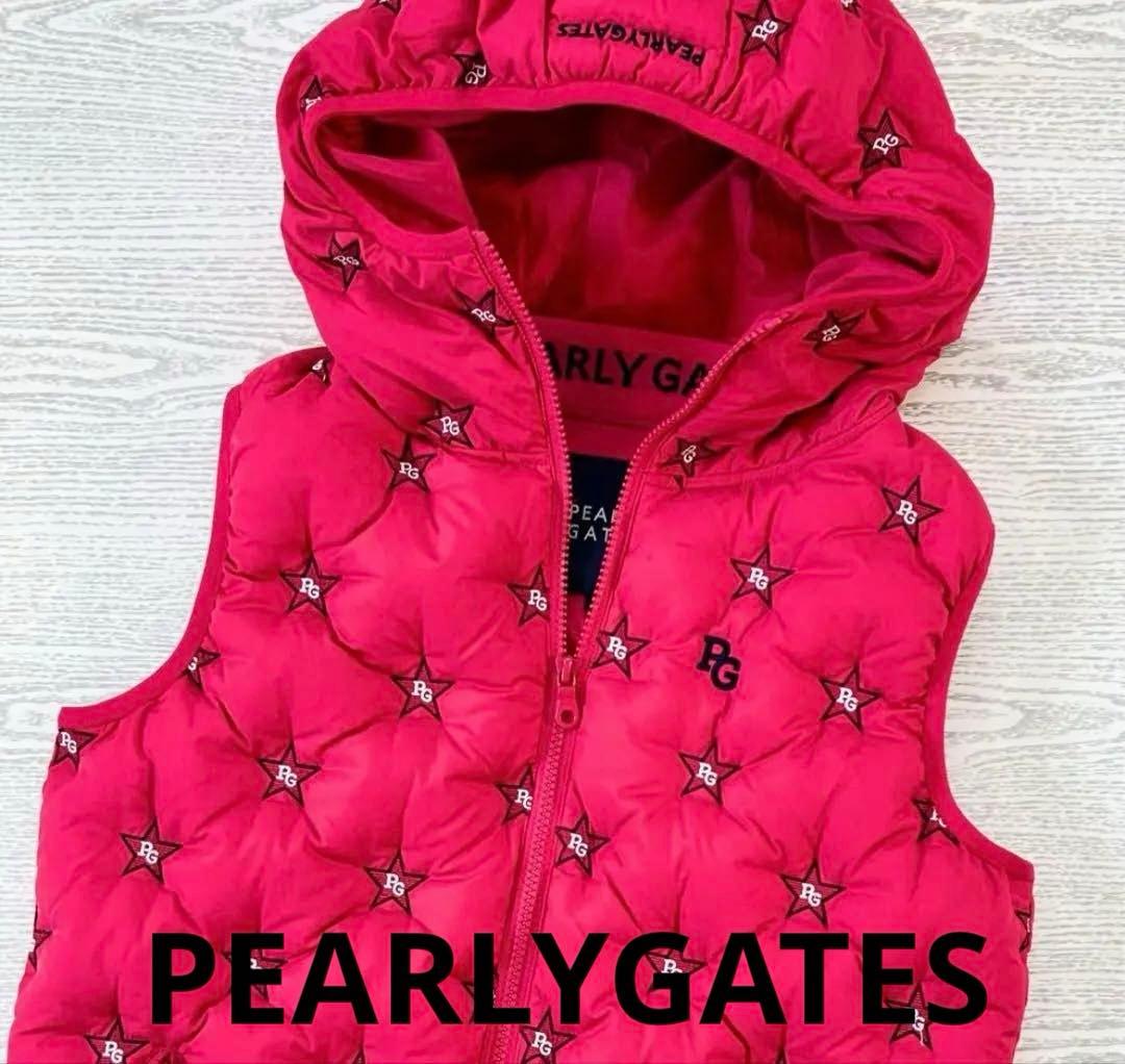 PEARLY GATES パーリーゲイツ　PG89 フルジップ ダウンベスト