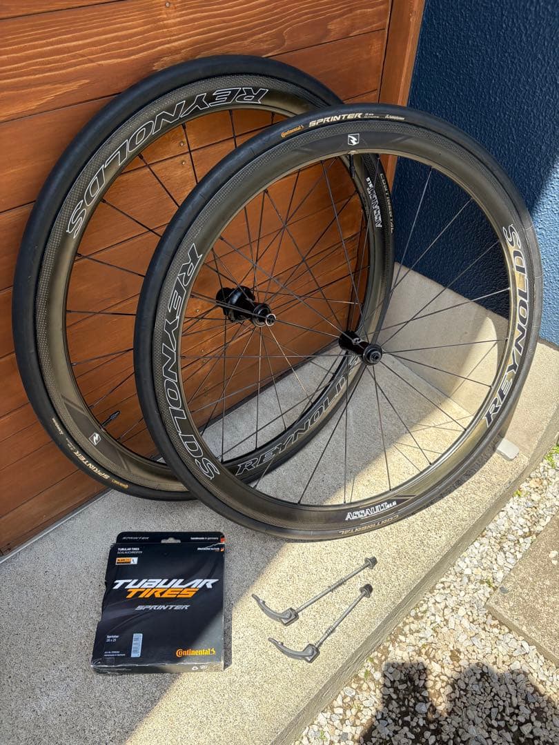 REYNOLDS ASSAULT 700C カーボンホイールセット タイヤ付き