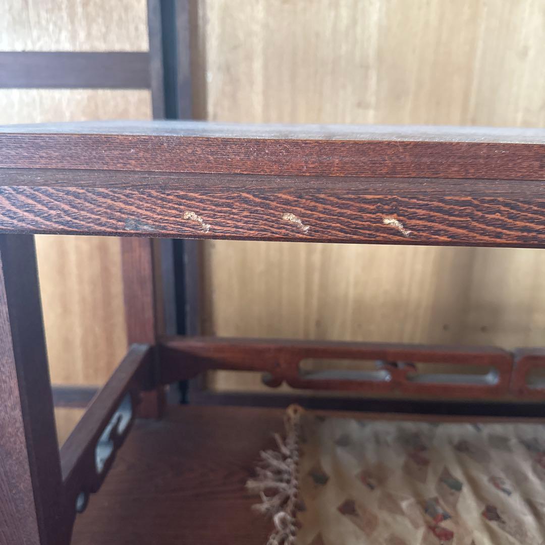 s*a様 【送料込み】水屋箪笥　唐木家具　花梨　飾り棚　アンティーク家具　和箪笥