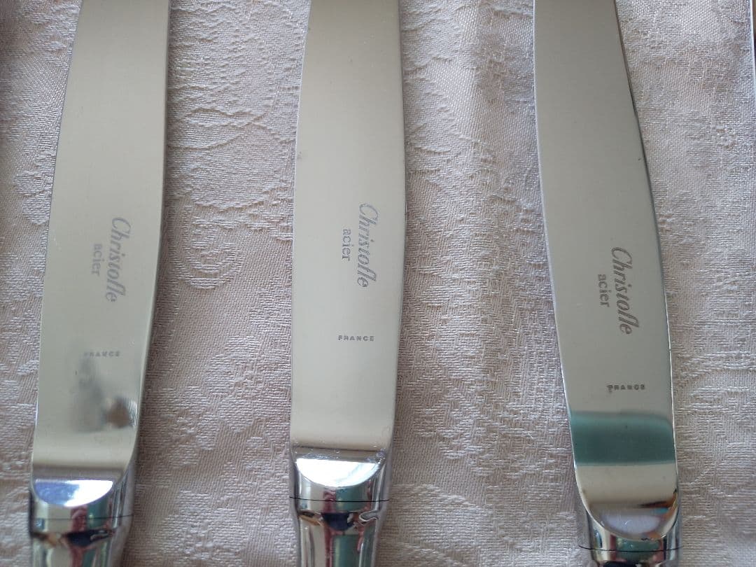 クリストフル　Christofle カトラリーセット 18点　acier