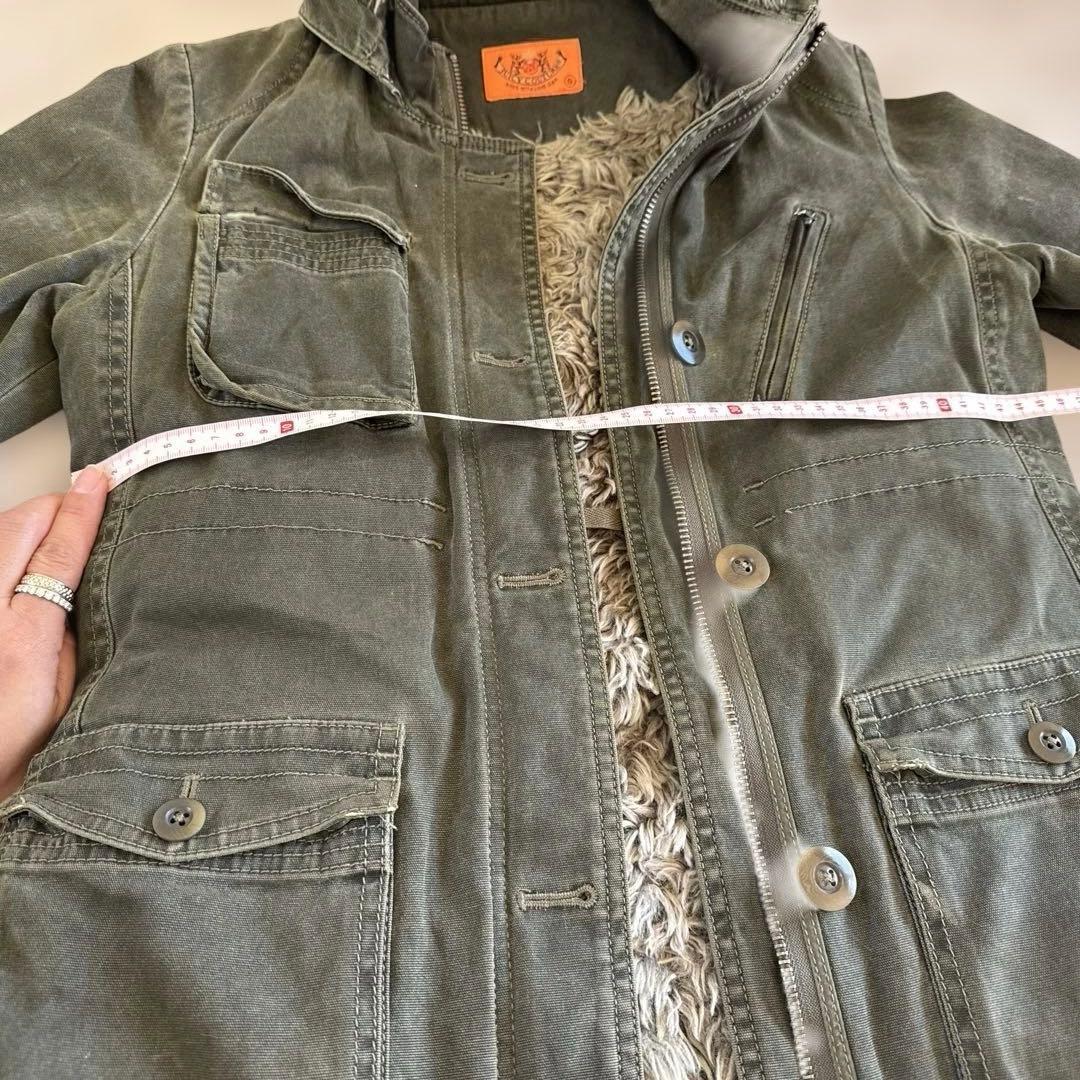 JUICY COUTURE フリースモッズコート S