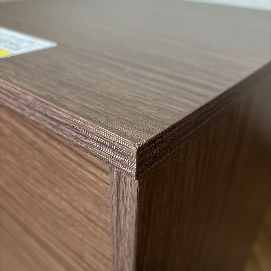 【未使用】ニトリ　デスクワゴン　ミドルブラウン