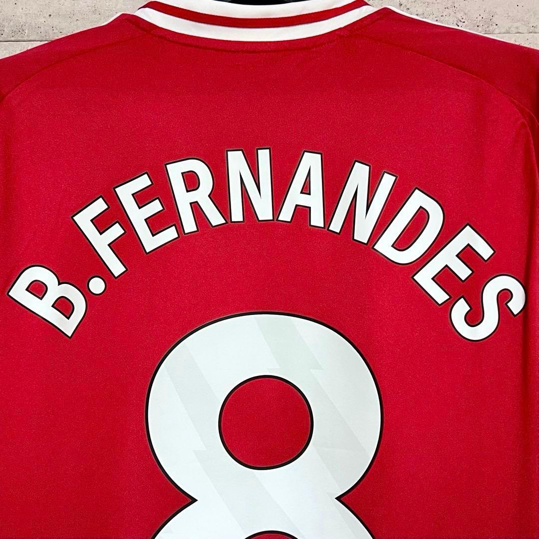 【新品タグ付き】24/25マンチェスター・U♯8ブルーノ・フェルナンデス【XL】