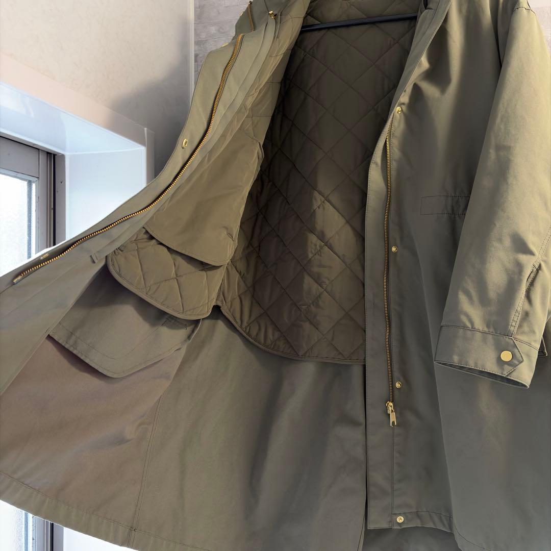 23区 ライナー付き マルチウェイアウター モッズコート カーキ 38