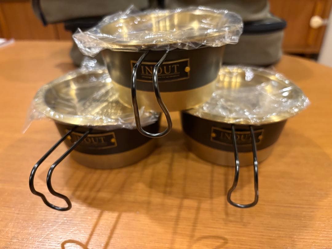 イナウト10th記念24k INOUT シェラカップ 3個セット　未使用　希少品