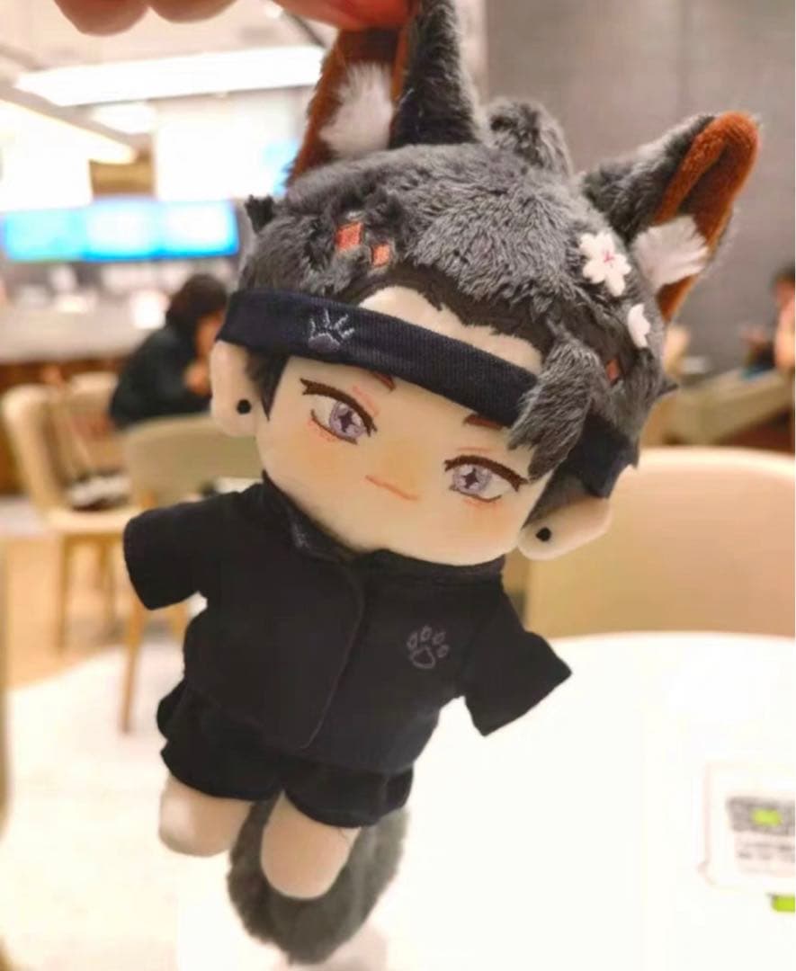 《15cm》大人気な激レア可愛い着せ替えぬいぐるみ《黒髪紫目教祖くん》