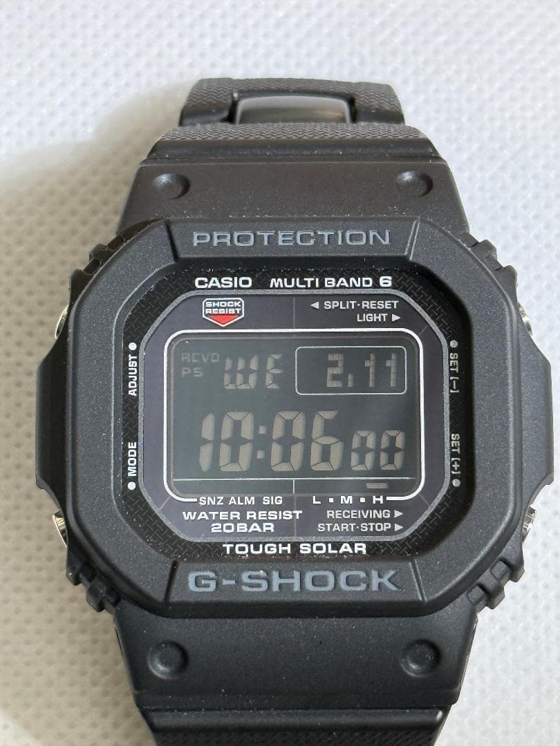 【美品】CASIO G-SHOCK GW-M5610UBC-1JF　電波ソーラー
