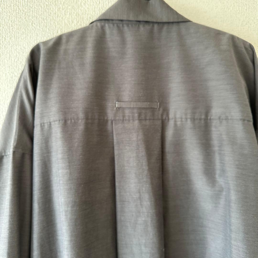 早い者勝ち！エトレトウキョウ 完売 ライトタンブラーオーバーサイズシャツ グレー