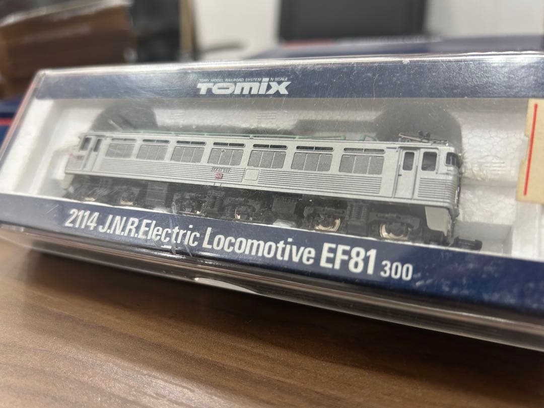 TOMIX 箱記載 2114 国鉄EF81形電気機関車/車両記載 2114