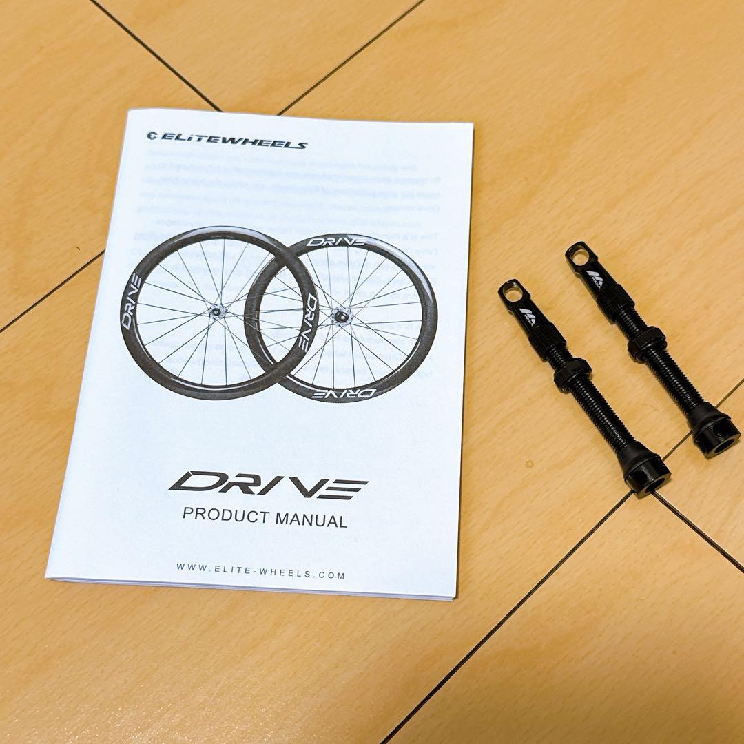 EliteWheels Drive 40D ディスクブレーキ カーボンホイール