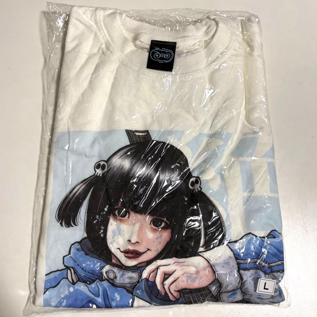 希少 ano あのちゃん 浅野いにお イラスト ロンT ホワイト