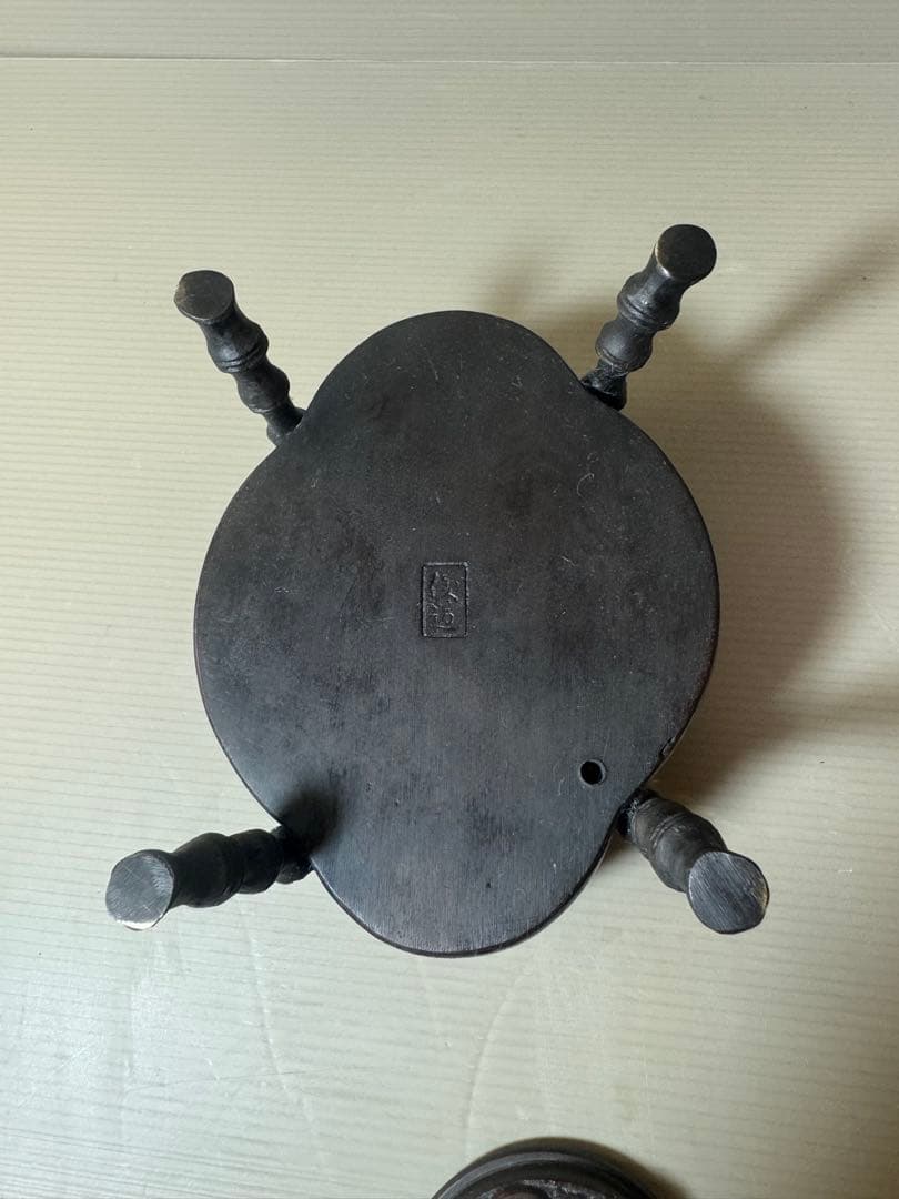 2854 古銅製　獅子　香炉　時代物