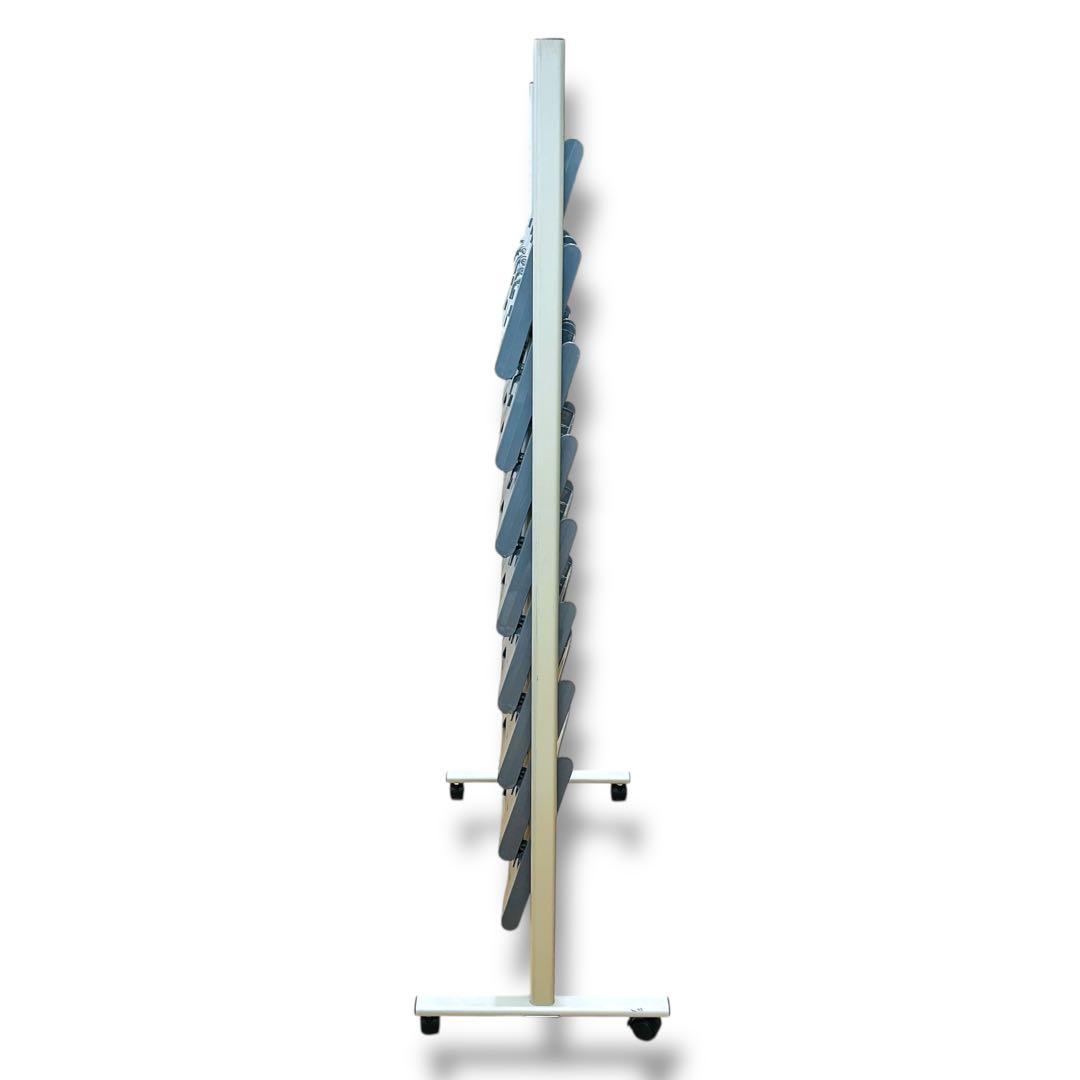 【送料無料】ミヅシマエ業 パンフレットスタンド NPF-C308 8段x3列