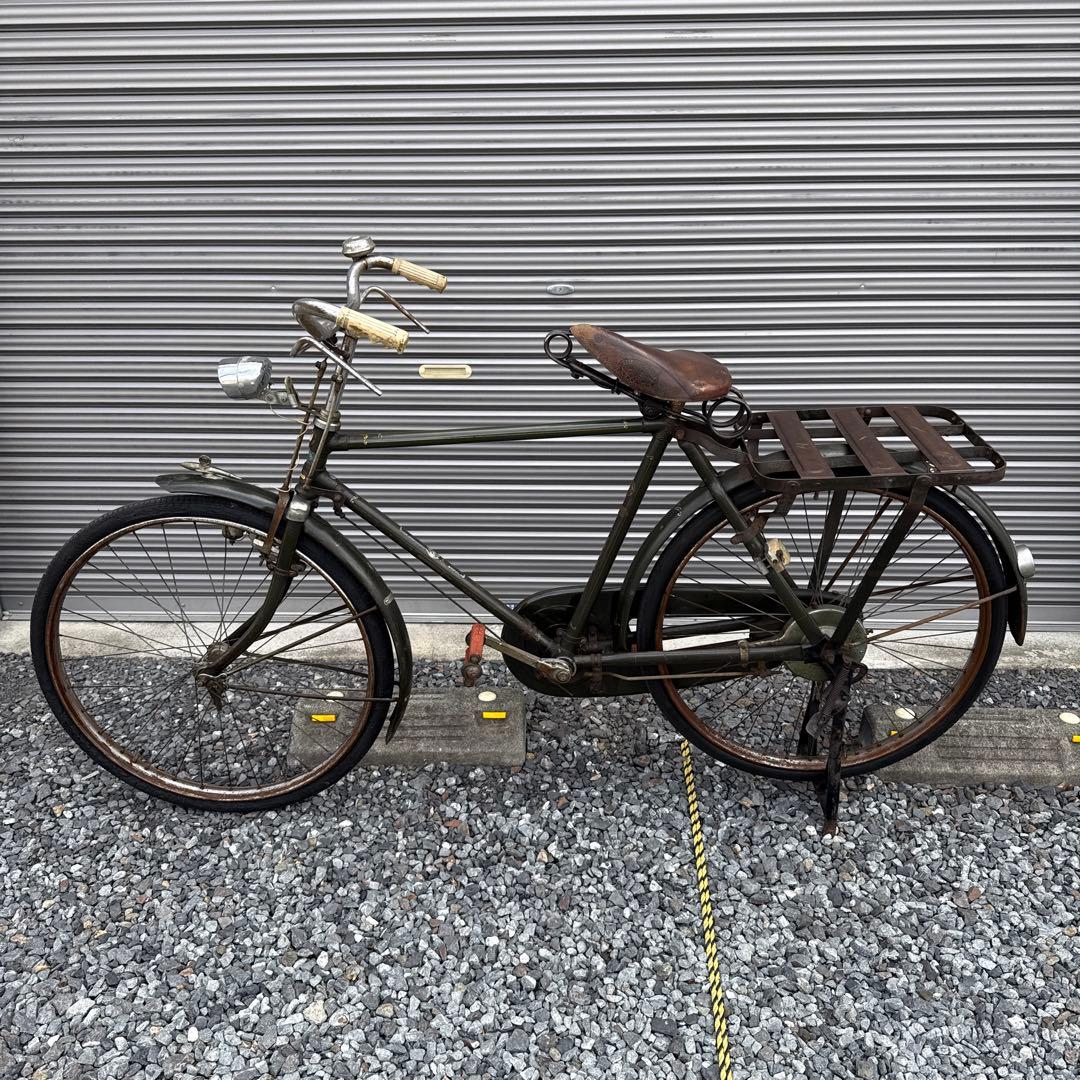 レトロ自転車　実用自転車　　　昭和レトロ　ヴィンテージ