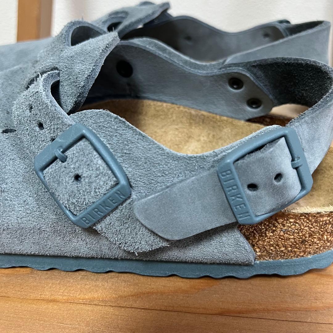 ビルケンシュトック　スエードサンダル　バックストラップ付き　トキオ　グレー　23