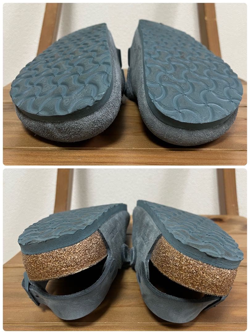 ビルケンシュトック　スエードサンダル　バックストラップ付き　トキオ　グレー　23