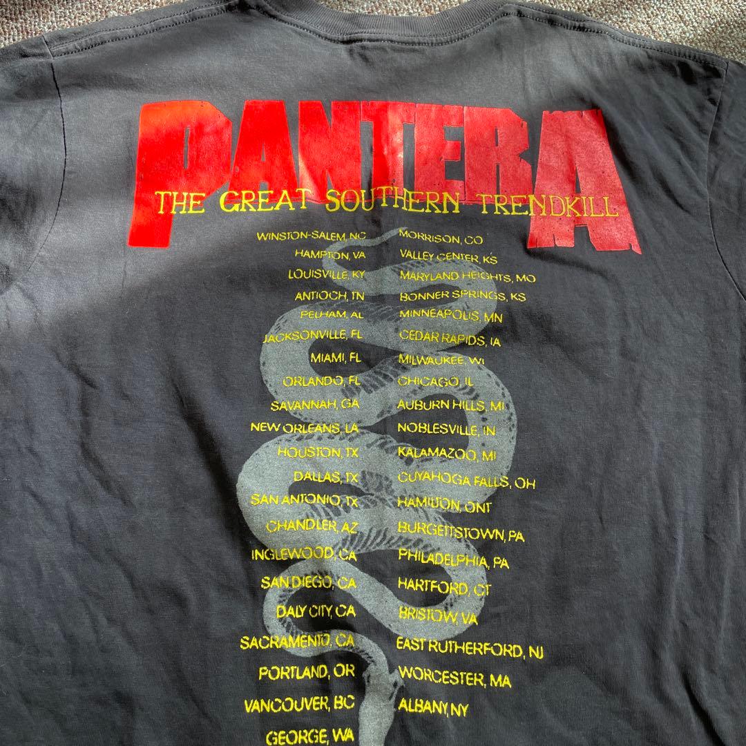 PANTERA ヘビグラフィック Tシャツ XLサイズ