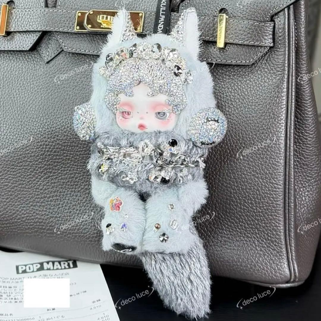 SKULLPANDA XG ぬいぐるみペンダント スカルパンダ　スワロフスキー