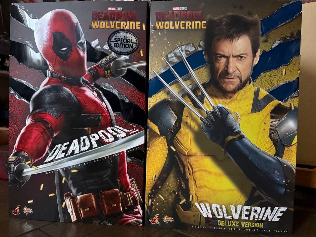 【ムービー・マスターピース】デッドプール、ウルヴァリンボーナスアクセサリー付き