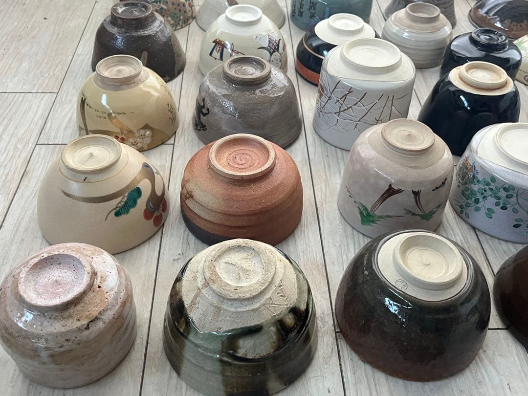 T*K様 茶碗 抹茶碗 数茶碗 まとめて 50点 茶道具 箱無し 陶器 いろいろ